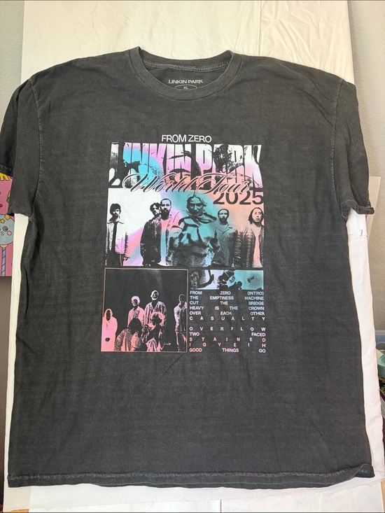 Other - Men’s Black Graphic Tour T-Shirt - 2025